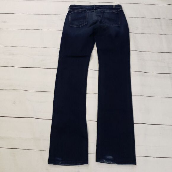 7 For All Mankind Straight Leg 27 Valiant Joan - Picture 3 of 8